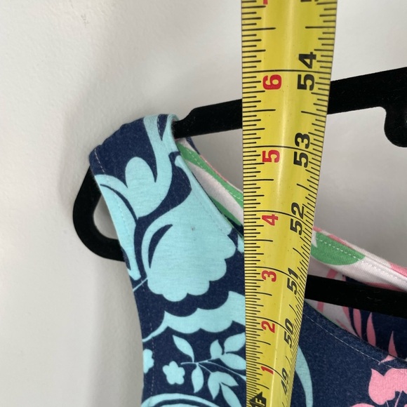 Talbots Multicolor Sleeveless Paisley Print Twist Back Maxi Dress, size small - Picture 11 of 11